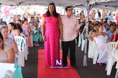 Carlos Alberto Capel e Edilene Santos-casamento